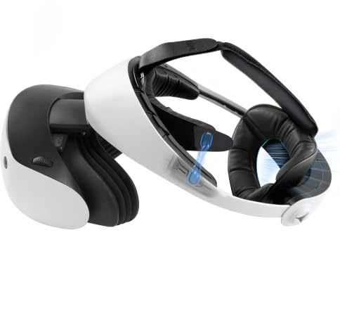 AMVR CM1 Komfortables Mod-Kit für PS VR 2 Zubehör, Bleiben Sie im Sweet Spot, Gewichtsausgleicher, verbessertes weiches und atmungsaktives Stirnpolster und Rückpolster