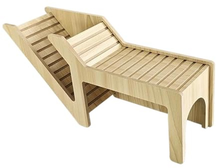 MagiDeal Maison Hamster, Maison en Bois pour Hamster, Cabane Cochon d'Inde, Maison et Habitat pour Hamster, Cachette pour Petit Animal de Compagnie, Accessoire de Cage pour Rongeurs, Style A