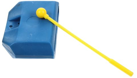 ARTSEWPLY Kinder Plastik Kuhglocke 13x9cm mit Klarem Klang ein Stück Schlaginstrument für Musikalische Früherziehung und Fußballspiele Kindgerechtes Zubehör