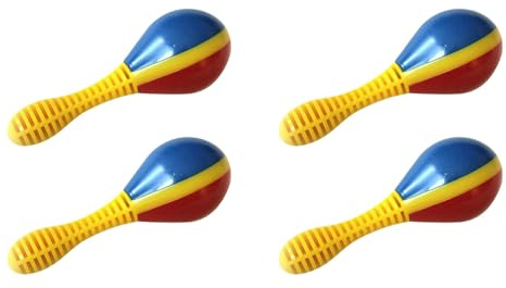 Vjsujehgy C Maracas per Bambini - 2 Paio di Maracitos, I Primi Strumenti per Bambini