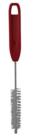 HG Verlag Reinigungsbürste für Mixtopfmesser - ideal für Thermomix Bürste TM6 TM5 TM31 Rot