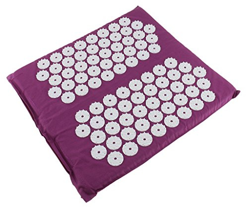 Sharplace Tragebare Reflexzonen-Matte, Akupressur-Set Akupressurmatte zur Wohltuenden Massage, Foot Massager Akupressur Fussmatte Fußmassage Matte für zu Hause ins Büro oder auf Reisen Entspannung