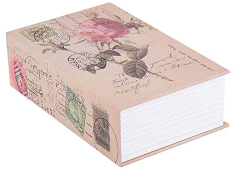 Kreatives Wörterbuch Buchtresor, Umlenktruhe, Aufbewahrungsbox, verstecktes Geheimbuch, Silber, Schmuck, Sammlung, Aufbewahrungsbox mit Zahlenschloss, sicher und garantiert (# 3)