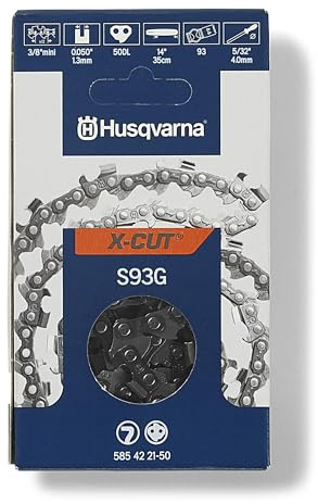 Husqvarna 585422150 X-Cut S93G Ketten, Orange/Grau