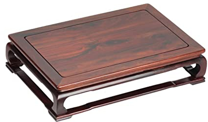 WRLRUILIAN Vasenständer Wohnzimmer Jade Teekanne Display Ständer Holzvase Basis Anlage Anzeigenständer Innen Blume Topf Ständer Blume Pot Display Stand Statuenbasis (Size : S)