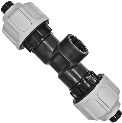Spiralschlauch Fitting für Saugschlauch Poolschlauch T-Stück mit IG Kupplung >>> Innen Ø 32mm 1 1/4 x IG 1 1/2
