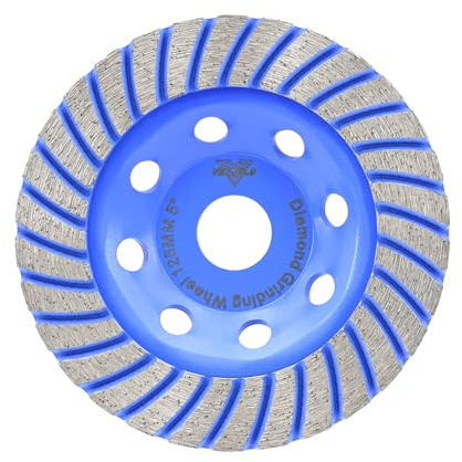 VENJELD Diamanttopfschleifer Schleifscheibe 125mm Diamant Schleiftopf für Stein Granit Mauerwerk Marmor Schleifmaschinen