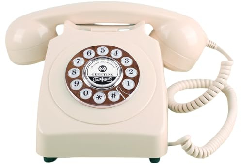 GFDQNABM Wedding Phone Guest Book,Audio Guestbook,Vintage Wedding Guestbook Alternative,Polaroid Audio Phone Guest Book for Wedding Baby Shower Retirement Graduation Birthday Party & More! (White)