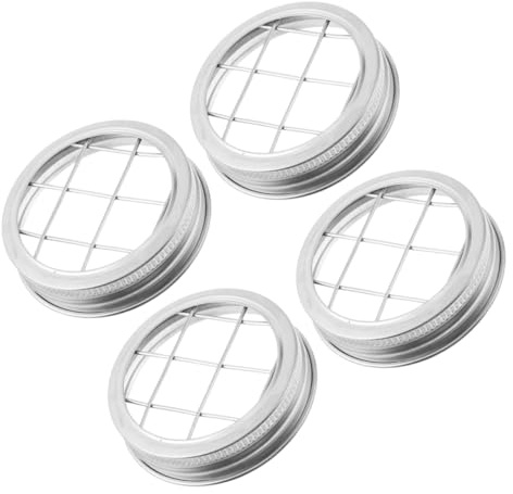 CORHAD Flower Vase Jar Lid Replacement Floral Grid Jar Lid Sturdy Accessories