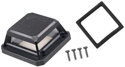 Folpus Couvercle de protection de fenêtre en verre, compteur de niveau, Anti-poussière, 12 lignes, accessoires d'outils de nivellement, anti-rayures, robuste