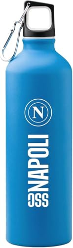 SSC NAPOLI Borraccia Celeste in Polietilene con Dosatore, 1000 ml