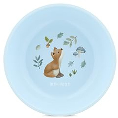Mepal - Cuenco para niños Mio Little Dutch - Cuenco pequeño para bebés - Fuente para bebes - Apto para el microondas - Apto para el lavavajillas - Forest Friends