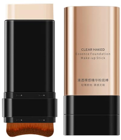 Lápiz de maquillaje – Maquillaje impermeable y ligeramente opaco para impurezas – corrector ligero de doble punta 20 g oculta contorneado para todo tipo de piel