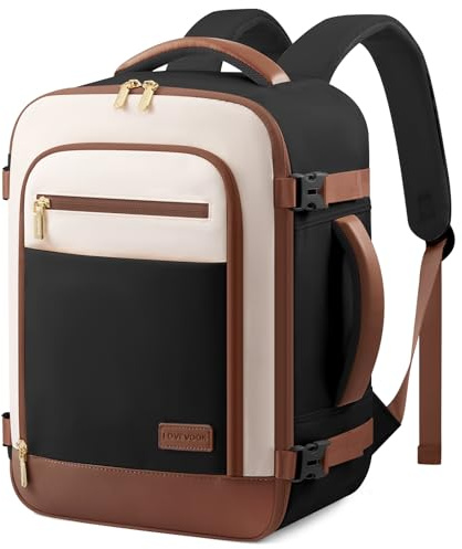 LOVEVOOK Ryanair Handgepäck 40x30x20, Handgepäck Rucksack Tasche, Reiserucksack Damen, Carry On Hand Luggage Underseat Laptop Travel Backpack Cabin Bag 20L