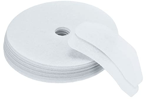 sourcing map Universal Cloth Dryer 10pcs Exhaust Filter 2pcs Air Intake Filter, White for Clothes Dryer Filter Replacement