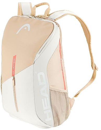 HEAD Unisex – Erwachsene Tour Backpack Tennisrucksack, Kamille/weiß, 25L