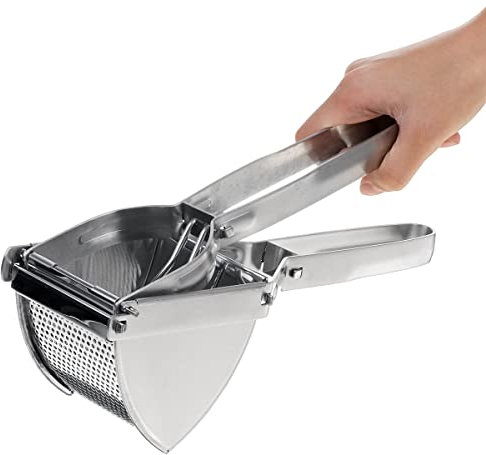 Large Stainless Steel Potato Ricer Masher Fruit Press Juicer Crusher Squeeze