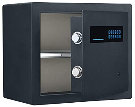 UYSELA Tresor und Schließfach mit Tastatur,feuerfeste,wasserdichte Schließfächer,versteckter Safe,Schlüsselkasten für Büro/Schulheim,feuerfester Safe,Privatsphäre für zu Hause