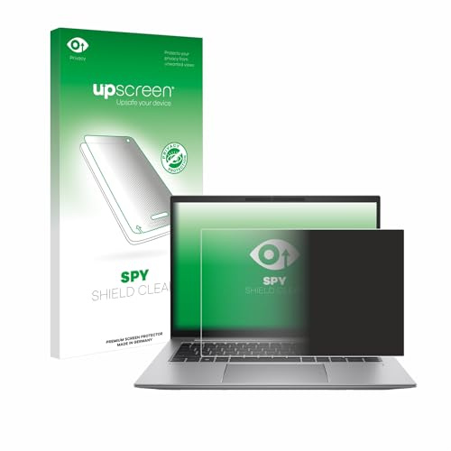upscreen Blickschutzfolie für HP Zbook Firefly 14 G10 | Anti-Spy Displayschutz Made in Germany Privacy Screen Protector Sichtschutz Blaulichtfilter Klare Folie