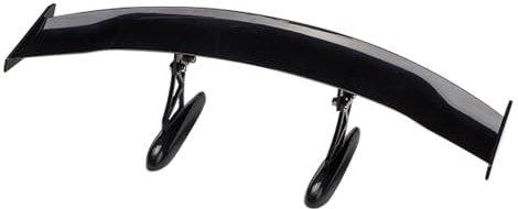 JSCARLIFE Universal-Mini-Spoilerflügel, modifizierter Spoiler, kleiner Heckflügel, Auto-Heckflügel, Drift-Auto-Heckflügel-Dekoration (schwarz)