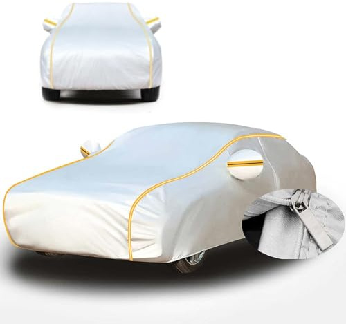 Autoabdeckung Outdoor Für Chrysler Sebring Convertible 2001-2010, Vollgarage,Abdeckplane Auto,Atmungsaktiv, Reißfest Und Langlebig, Hagelschutzplane (Color : E, Size : with Cotton)