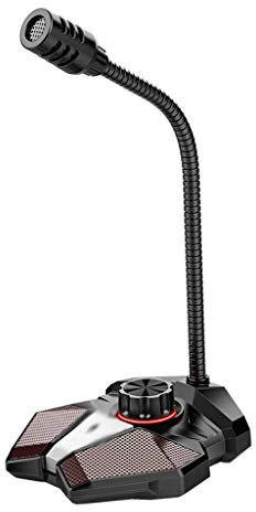 Micrófono USB para computadora, Salida Auxiliar de 3,5 mm, reducción de Ruido, para Llamadas telefónicas, conferencias, micrófono de Condensador omnidireccional.