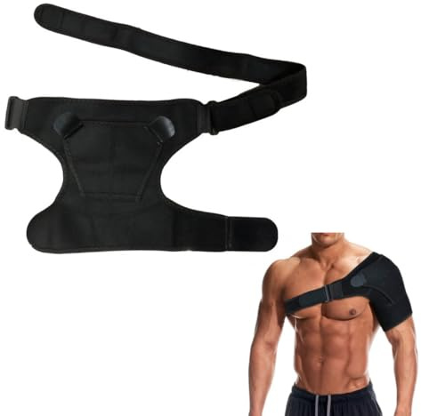 Tutore Spalla, Tutore Spalla Sinistra Uomo, Tutore Spalla Destra Uomo, Supporto per Spalla Regolabile, per Sollievo Dal Dolore Alla Spalla, Tendinite, per Braccio Destro e Sinistro
