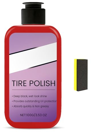 Tire Coating Cleaner High Gloss Hydrophobic Sealant Agent Car Wheel Polishing Brightener Agent Tire Refurbishing Car Wheel Cleaner