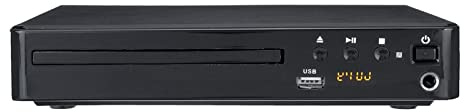 BGAZA HD DVD Spieler Fernseher Multi -Region frei DVD -CD Discs -Spieler EIN V Stereo -Videofilm Audio ausgeben USB 2.0 3.0 Eingabe mit Fernbedienung