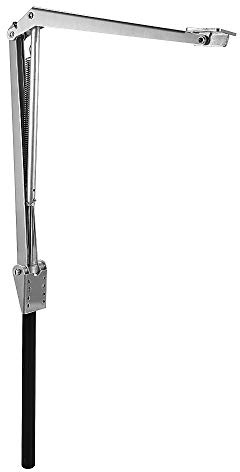 Kavolet Greenhouse Window Opener Automatic, Solar Heat Sensitive Vent Opener, Aluminium Frame, Roll Up Closure, Silver