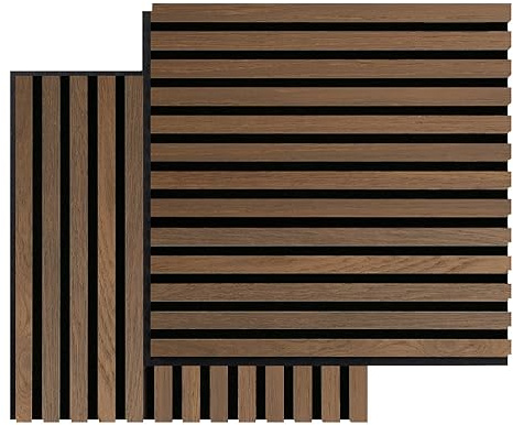 Fibrotech 2344638 520 x 520 mm Oiled ek fyrkantiga akustiska paneler