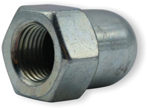 GreVeloro Achsmutter Hutmutter 2 Stück M10, M9, M7,9 Feingewinde, Sicherungsmutter Radnabe vorne und hinten Achse Nabe
