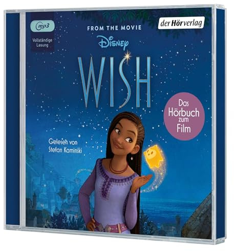 Wish, Geschenk-Set: Original-Hörspiel zum Film 2023 Lesung mit Stefan Kaminski + Das offizielle Erstlesebuch zum Film mit Original-Illustrationen von Disney