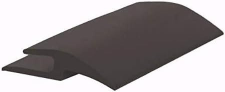Generic Roppe Rubber Tile Carpet Joiner Profile #50, Burnt Umber, 7/32 H X 9' L X 7/8 W