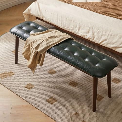 Multifunktionale Schuhbank und Bank am Fußende des Bettes，Flur Garderobenbank，Holzbank Sitzbank，Massivholz-Eingangsbank，weich gepolsterte Schuhbank,für Wohnzimmer,Schlafzimmer,Eingang,Esszimmer(Wit,10