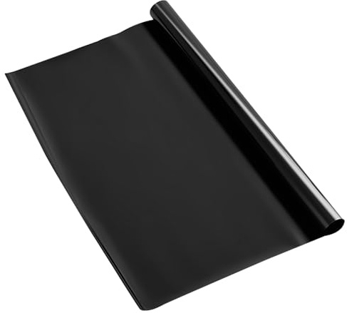 ORFOFE Autofenstertönungsfolie 50% Lichtdurchlässigkeit Kratzfeste Autoscheibentönung Schwarze Fensterfolie für Sonnenschutz Hitzeschutz und Sichtschutz Einfache Montage Passend für Autofenster