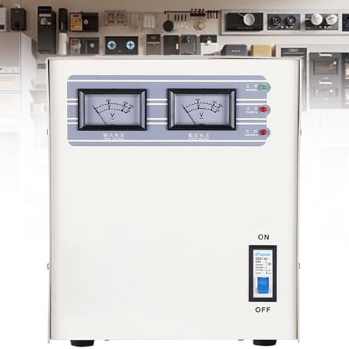 Regolatore automatico di tensione, stabilizzatore di tensione completamente automatico di 220V, alimentazione stabilizzata di CA del computer TV del frigorifero di alto potere della famiglia,5000W