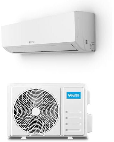 Olimpia Splendid, Mystral S1 E 9 Climatizzatore 9000 BTU / h Monosplit Inverter, Gas R32, Classe A++, Funzione Raffrescamento, Riscaldamento, Deumidificazione e Ventilazione, Wifi Integrato