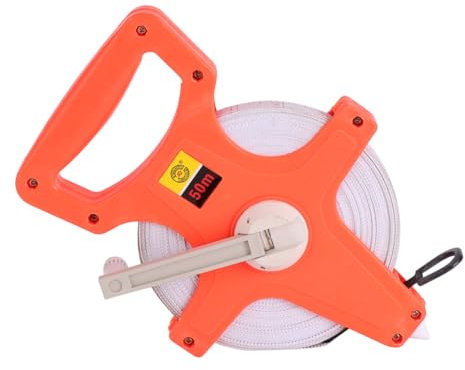 POPETPOP 50m Righello Per Misure Tecniche Nastro Retrattile Nastro Bobina Aperta Strumenti Di Misurazione Per Lavorazione Del Righello Per Misure Tecniche Cremagliera