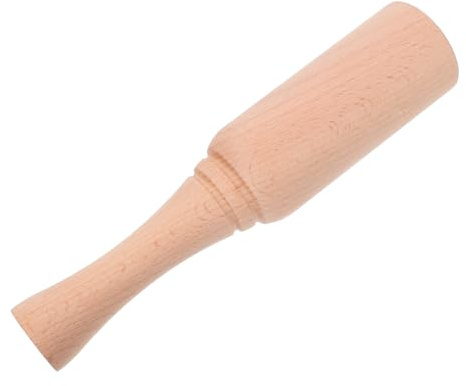 Sewroro Maillet Bois Hêtre Robuste pour Travail Du Cuir et Menuiserie Marteau Polyvalent DIY Compact pour Artisans