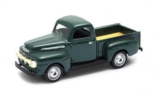 OPO 10 - Voiture Miniature Compatible avec Ford F1 Pickup 1951 échelle 1:64 3 inches 7,5cm Welly SUP55