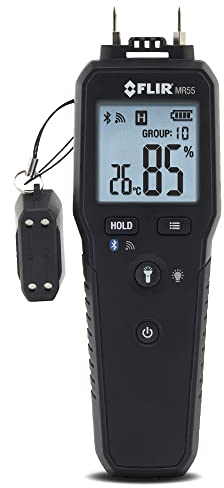 FLIR MR55 - Humidimètre À Broche Avec Bluetooth Pour Un Partage Instantané Des Données Via L'Application Mobile FLIR Tools.