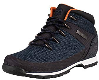 Timberland Euro Sprint Fabric Wp båtsko för män, blå, 45 EU