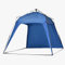 DEFACTO Outdoor Pavillon 2,5 x 2,5 x 1,9 m, Wasserdicht & UV-Schutz, Gartenzelt Gartenpavillon inkl. 1x Seitenteil, Tasche, Heringe, Robuster Camping & Partyzelt, Pop Up Zelt Aufbau in 2 Minuten BLAU