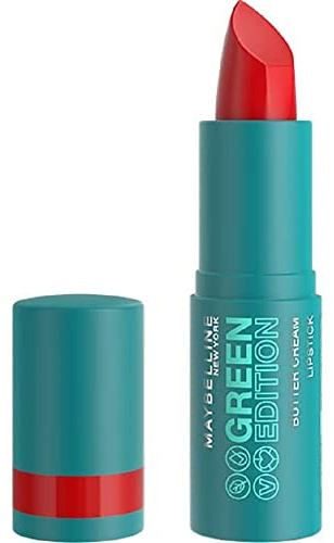 Maybelline New York Green Edition Buttercream Lipstick 005 Rainfores, 3.4 g