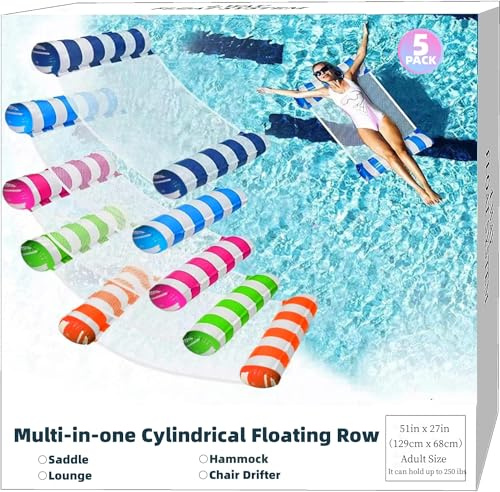 3 Pack 300 LB Pool Floats,Inflatable Pool Float Chair for Adults Swim Floating Party Vacation Fun and Rest