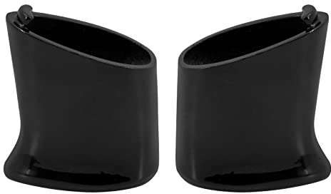 HDBUBALUS Motorrad Blinker Halterung Halterung Blinker Verlängerung Halter Blinker Halterungen Scheinwerfer Halterung Klemmen Kompatibel mit Harley Sportster XL 1992-2022 Schwarz