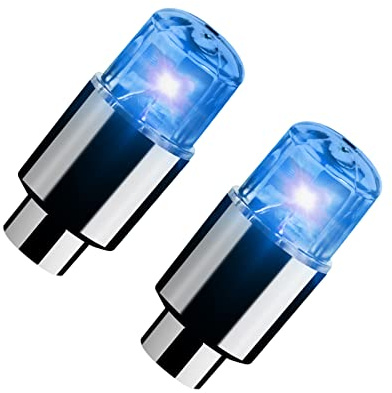Lecerrot Lumières Roue Voiture | Valves pneus Bouchons Tige Valves pneus Lumières LED - Bouchons Tige Valve Pneu, détection Intelligente, étanche, Lampe Bouchons