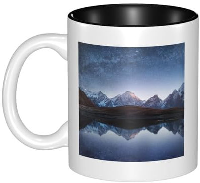 EVIUS Night Sky with Milky Way Personalized Mugs, Ceramic Coffee Mugs, Funny Ceramic Cups,Colorful Mugs,Travel Mugs,Thoughtful Housewarming Gift.