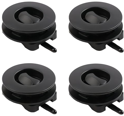 4 Stück Fußmatten Clips für Auto, Auto Befestigung Griffe Teppich Klemmen, Schnallen Fastener Retainer, Universal Fixing Clips für Teppichfuß